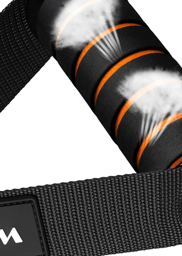 Foam grip and black nylon webbing detail